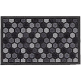 Sainsburys Sainsbury's Home Scrape & Sorb Grey Short Pile Doormat - 75x45cm- Buy online at McGrocer