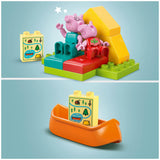 LEGO Duplo Peppa Pig camping trip building toy set - British product