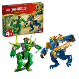 Sainsburys LEGO Ninjago Jay's Dragon Mech Fight Mech Toy 107 Pieces- Buy online at McGrocer