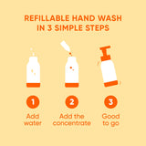 Neat. Mango Fig Foaming Hand Wash 30ml, imported from the UK