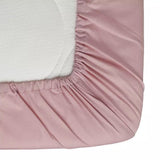Habitat cotton rich pink fitted sheet large size, imported from the UK