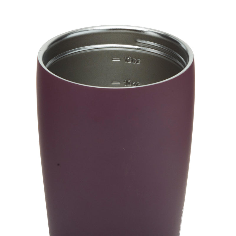 Smash Burgundy Travel Mug Stainless Steel Construction (British brand)