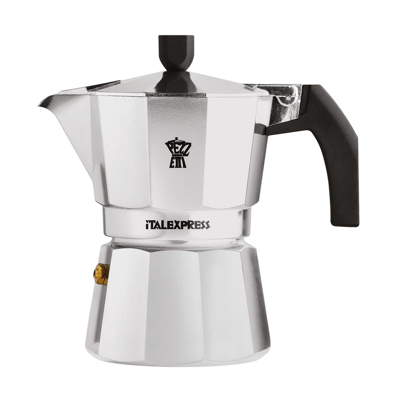 Pezzetti Italexpress aluminium coffee maker 3 cups, imported from the UK