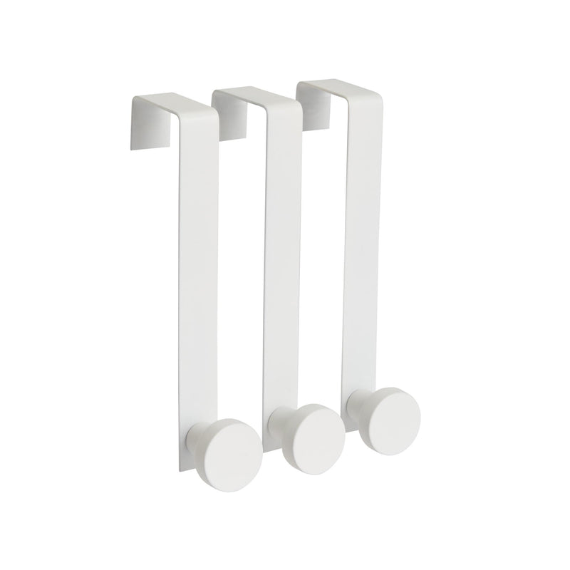Sainsbury's Home white over door hook pack of 3 (British brand)