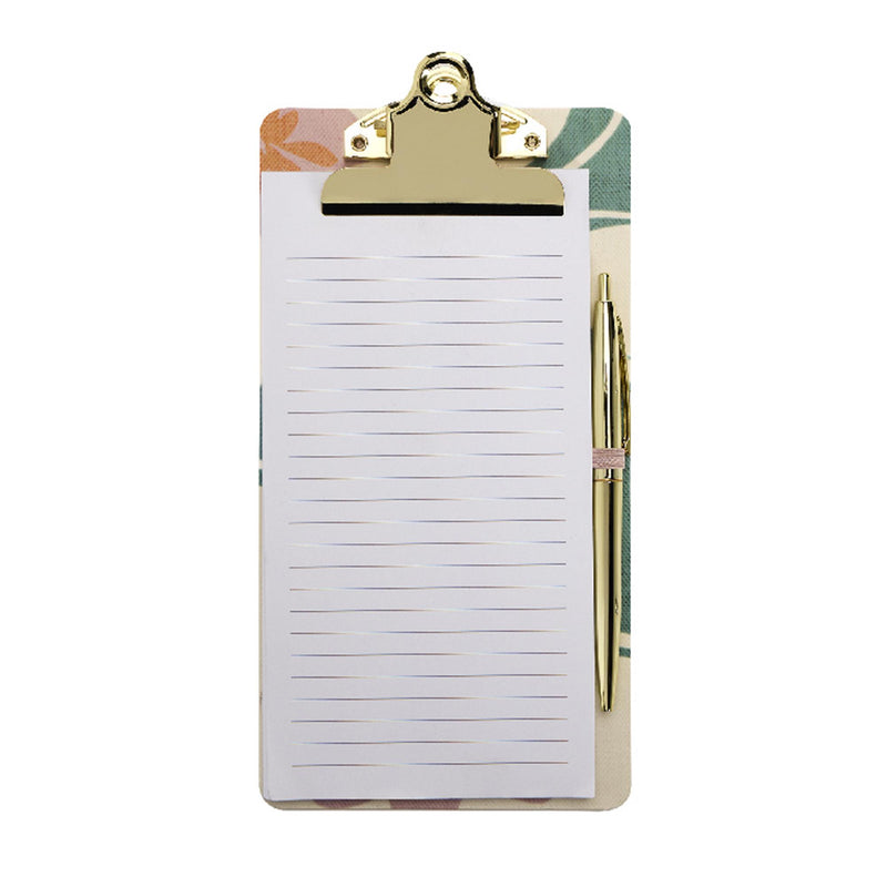 Habitat floral to do list clipboard and pad, UK version