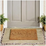 Sainsburys Sainsbury's Home Hearts Debossed Coir Doormat 40x60cm- Buy online at McGrocer