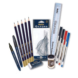 Sainsburys Helix Oxford Filled Pencil Case 18pc- Buy online at McGrocer