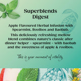 Twinings Superblends Digest herbal tea 20 tea bags, imported from the UK
