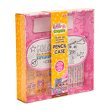 LOL Surprise Loves Crayola Pencil Case Kit 22x8x9.5cm, imported from the UK