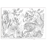 Mindfulness colouring book with 64 pages of intricate patterns, imported from the UK