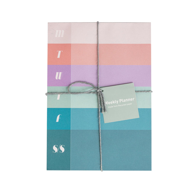 Sainsbury's Home Sound Waves weekly planner A5 (British brand)