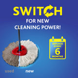 Vileda Smart Turbo spin mop cleaning system, UK version