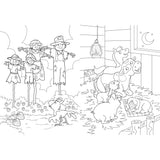 Igloo Books farm colouring book for children, UK version