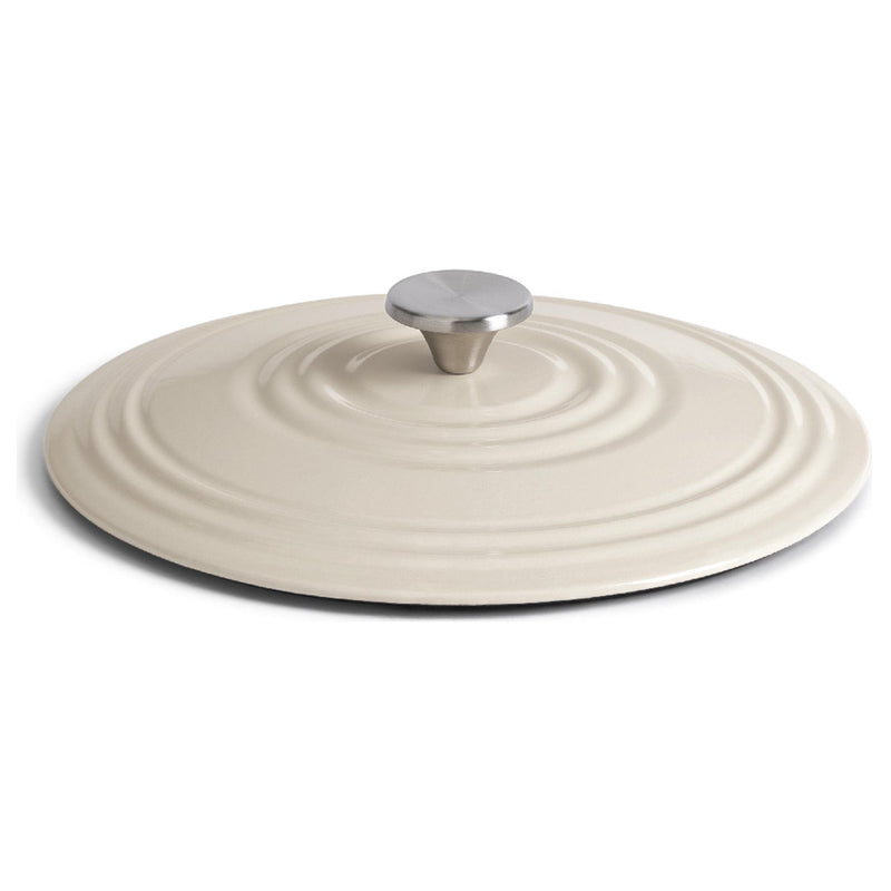Habitat cream cast iron casserole dish 4L, imported from the UK