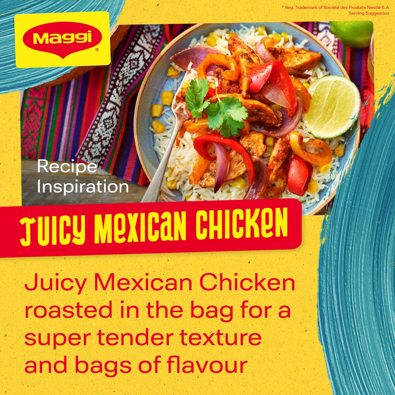Maggi sweet and spicy Mexican chicken recipe mix 38g, UK version