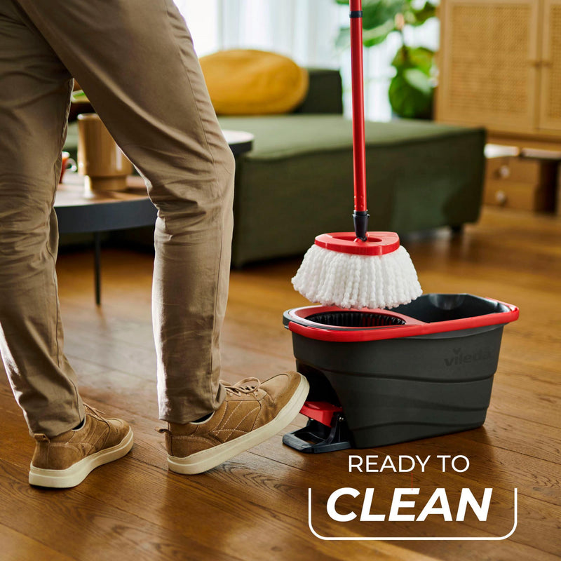 Vileda Smart Turbo spin mop cleaning system, UK version