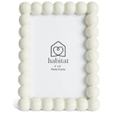 Sainsburys Habitat Bobble Picture Frame White 4x6 Photo Frame- Buy online at McGrocer