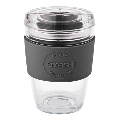 Sainsburys Smash Glass Coffee Cup Black Mug- Buy online at McGrocer