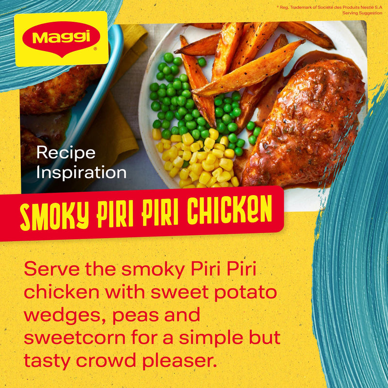 Maggi piri piri recipe mix 27g, imported from the UK