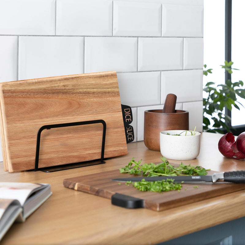 Habitat industrial acacia butcher board pack of 3, imported from the UK