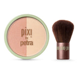 Pixi Beauty Blush Duo Peach Honey 10.2g, UK version