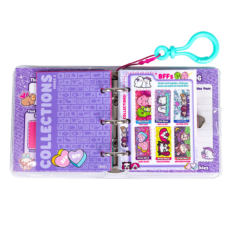 Sticki Rolls sticker book pack Series 2, imported from the UK