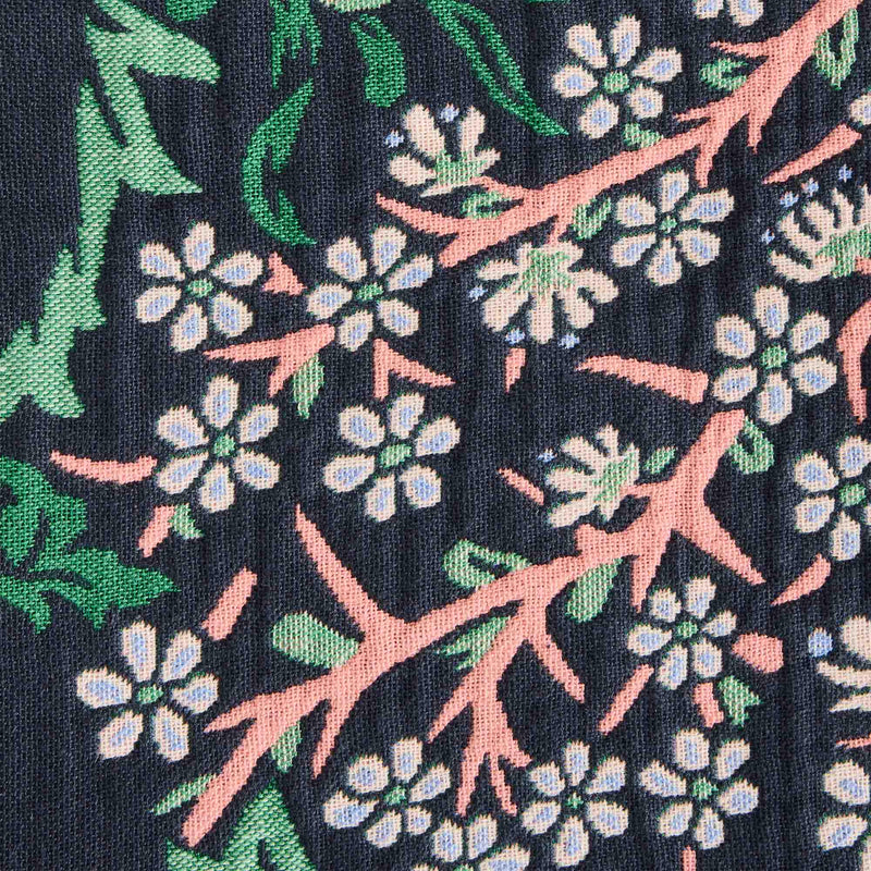 Habitat x Morris & Co Blackthorn throw green 125x150cm (British brand)
