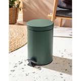 Habitat Dark Green Waste Pedal Bin 3 Litres, UK version