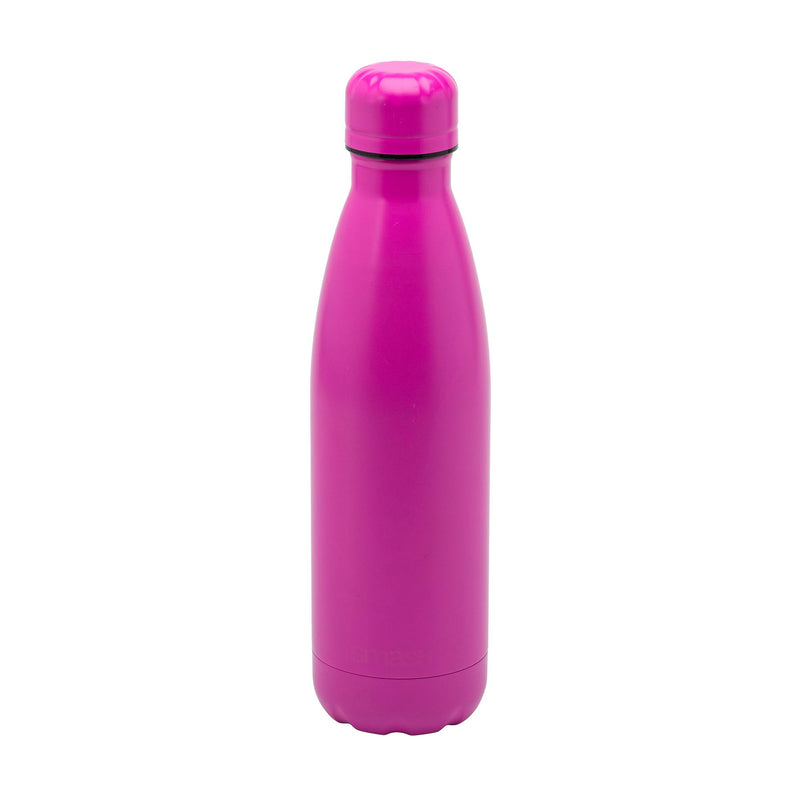 Smash Pink Stainless Steel Bottle 500ml (British brand)