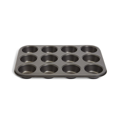 Sainsburys Habitat 12 Cup Non Stick Muffin Tray Baking Tray 35cm- Buy online at McGrocer