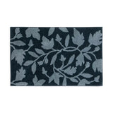 Habitat Botanical Bath Mat Navy Cotton 80x50cm, UK version