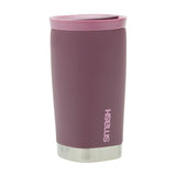 Smash Burgundy Travel Mug Stainless Steel Construction (British brand)