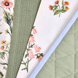 Sainsbury's Home Bee Floral Set of 3 Tea Towels (British brand)