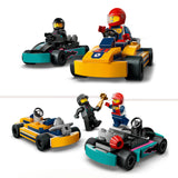 LEGO City Go-Karts Race Drivers toy set, imported from the UK