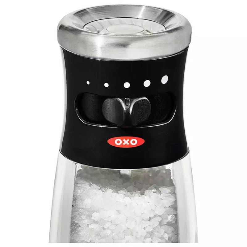 OXO Acrylic Salt Grinder Black, UK version