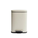 Sainsburys Sainsbury's Home Rectangular Bin Natural 5 Litre Pedal Bin- Buy online at McGrocer