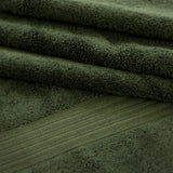 Habitat Egyptian bath sheet forest green - British product