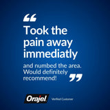 Orajel Mouth Gel 5.3g oral ulcer relief, imported from the UK