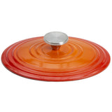 Habitat Cast Iron Casserole Dish Orange 4.7 Litre, UK version