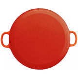 Habitat Cast Iron Casserole Dish Orange 5.3 Litre Large Capacity, UK version