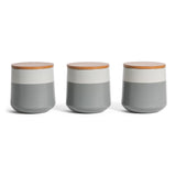 Sainsburys Habitat Grey Speckle Stoneware Storage Canister- Buy online at McGrocer