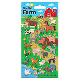 Paper Projects On the Farm sticker pack, imported from the UK