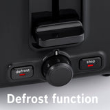 Bosch DesignLine 2-slice toaster stainless steel (British brand)