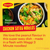 Maggi 3 Minute Instant Noodles Chicken Flavour 4x59g, imported from the UK
