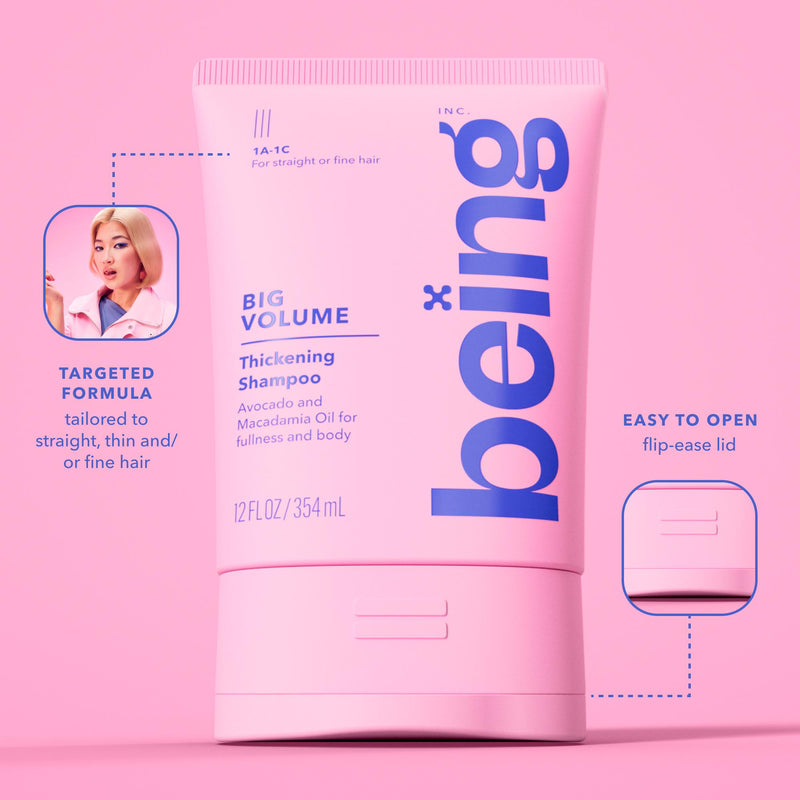 Being Big Volume Thickening Shampoo 354ml, UK version