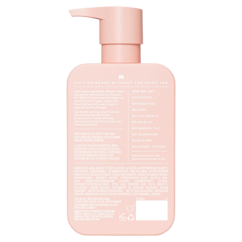 Monday Haircare Smooth Conditioner 350ml, imported from the UK