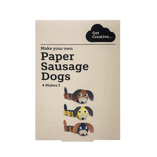 Sainsbury's Get Creative Paper Chain Sausage Dogs 3pk