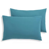 Sainsburys Habitat Cotton Rich 180 TC Standard Pillowcase Pair - Petrol- Buy online at McGrocer