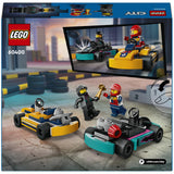 LEGO City Go-Karts Race Drivers toy set, imported from the UK