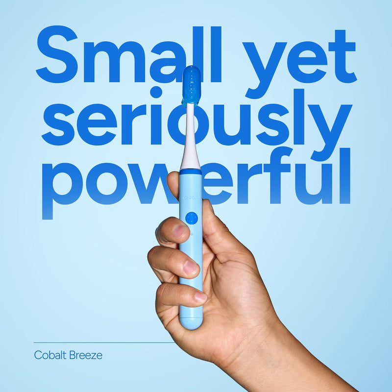 Ordo Sonic Edge Cobalt Breeze rechargeable toothbrush, imported from the UK